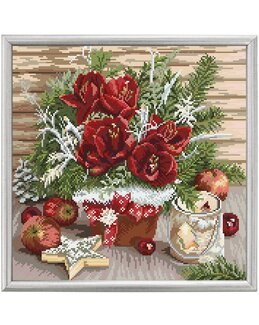 Diamond painting Weihnachtsstrauß - Collection D'Art