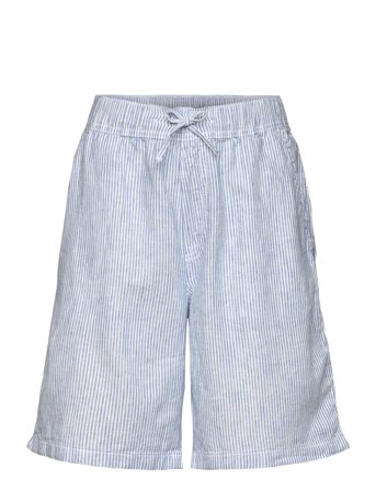 Lindex Shorts Linen Blend - Blue - 146