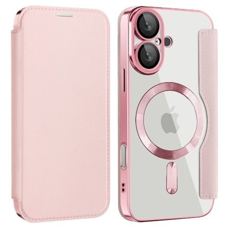iPhone 16 Fodral med Kortplatser - Rosa