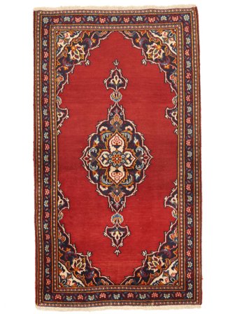 Orientalischer Keshan Teppich 67X119 Wolle