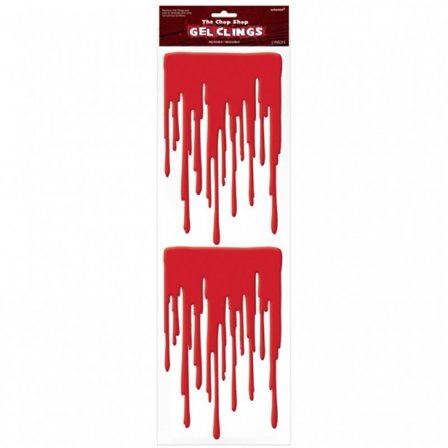 Rinnande tjockt blod till fönster - Partyninja.se