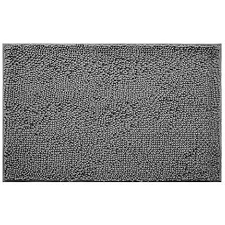 Chenille-kylpymatto, erittäin pehmeä ja pörröinen kylpyhuoneen matto, imukykyinen matto, liukumaton plyysimatto, kylpyammeisiin, suihkuihin ja altaan 