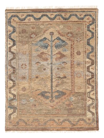 Oosters Usak Indiaas Vloerkleed 195X254 Wol, India