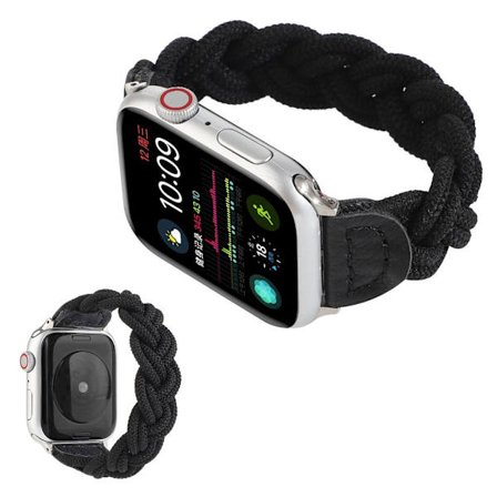 Apple Watch Series 6 / 5 44mm woven braid watch band - Black