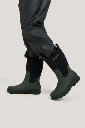 Tretorn Terrain Neo — Gummistøvle Dame/Herre — Grøn | Ydertøj, Gummistøvler, Jakker & Regntøj til Dame, Herre & Børn