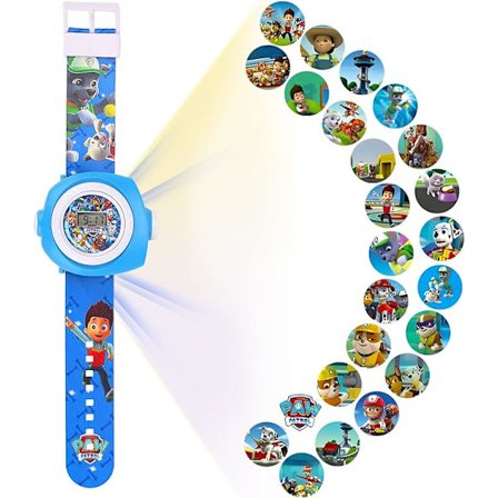 Barnklocka, Projektionsleksaker, Digital Armbandsur med Projektor,