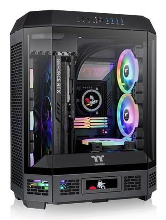Thermaltake The Tower 600 Mid Tower Chassis Black