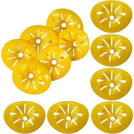 12 kpl Muoviset Ampiaisansat Hyönteisansat Rakennukselle Muoviset Ampiaisansat Kukkakuvioinen Hunaja-ansa Ampiaispullo-ansa Muoviset Kukkansat 