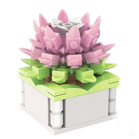 Mini DIY Kukka Rakennuspalikat Lelut Ruukutettu Kukka Koriste Kukka Kasvi Bonsai Kimppu Rakennuspalikat Lelut Lapsille Tytöille Ystävänpäivälahjat