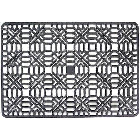 Vaskemåtte til køkkenvask, beskyttelse til bund, rustfrit stål eller porcelænsvask, silikone grå Nej