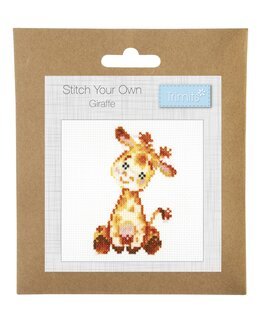 Brodeikit Billede Mini Giraf - Groves