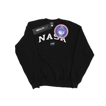 NASA Herr Collegiate Logo Sweatshirt XXL Svart