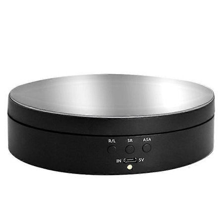 3 Hastigheder Elektrisk Roterende Display Stand 360 Graders Smykke Drejeskive Roterende Base Roterende Bord Panoramisk Display Bord