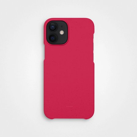 Biologisch abbaubare Handyhülle Granatapfelrot, iPhone 12 Mini