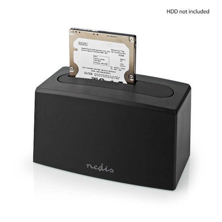 Harddisk Dockingstation | USB 3.2 Gen1 | USB Type-A | 1 Disk | 2.5 / 3.5 " | USB 3.2 Gen1 | Docking | Desktop