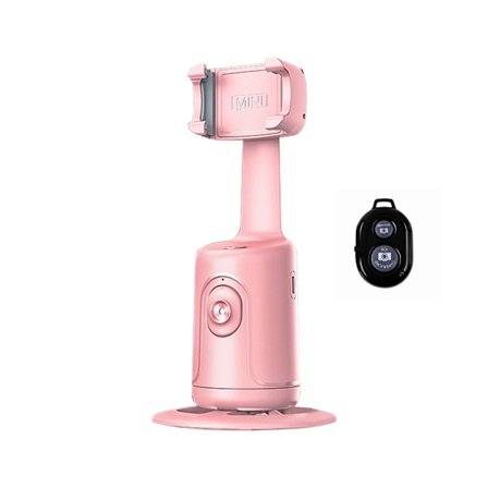 Auto Ansiktsfølgings Gimbal Mobil Stabilisator Holder Telefon Selfie Stick Stabilisator
