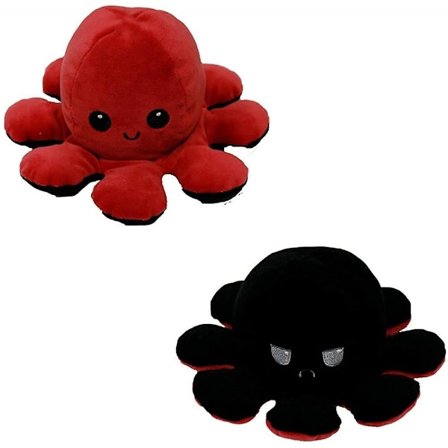 Reversible Octopus Plushie Toy