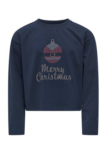 Kids Only | Kogriri Life Xmas L/S Stones Top Jrs | 110-116