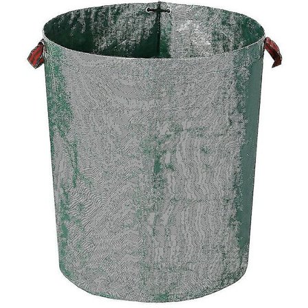 Puutarhajätteen säkki, vahva taitettava nurmikon säkki kahvoilla, uudelleenkäytettävä puutarhajätteen säkki