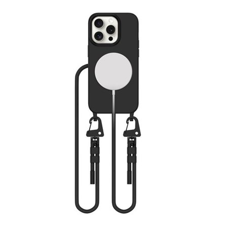 Tech-Protect MagNecklace MagSafe iPhone 15 Pro Fodral - Svart