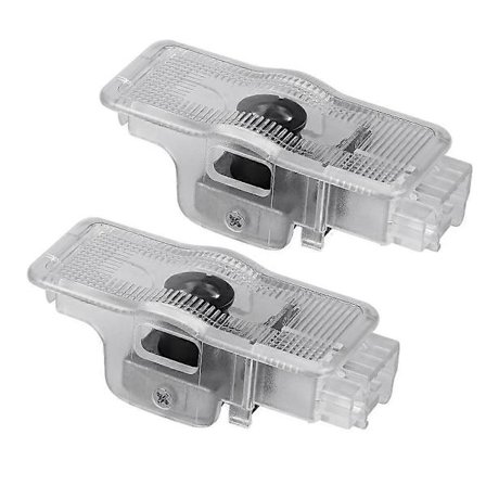 Biludstyr 2 STK LED Logo Dørlys Projektor Velkomst Skyggelampe Til Peugeot 206 307 208 308 3008 207 2008 508 5008 807 RCZ 301