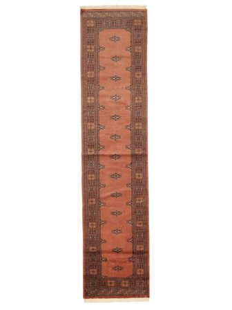 Pakistan Bokhara 2Ply Rug Hand Knotted 78X334 Runner Pakistan