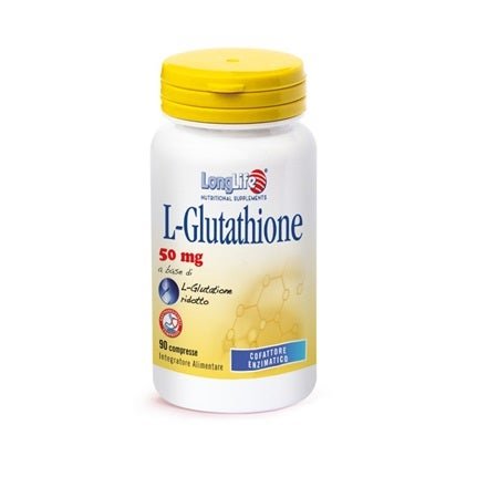 Longlife Lglutathione 90 Compresse 50mg