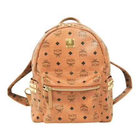 MCM Pre-owned Rugzaks , Bruin , Dames , Maat: ONE Size Vintage Tassen