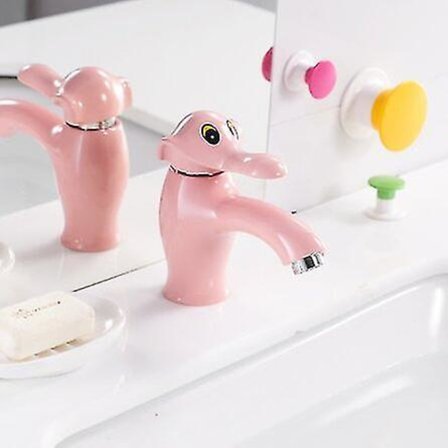 Elefantkran Ren Koppar Barn Färg Keramisk Elefantkran