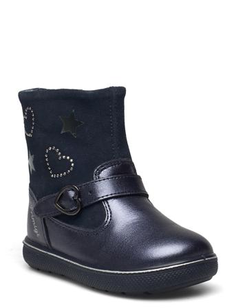 Psn 23714 Snørestøvletter Støvletter Blå Primigi