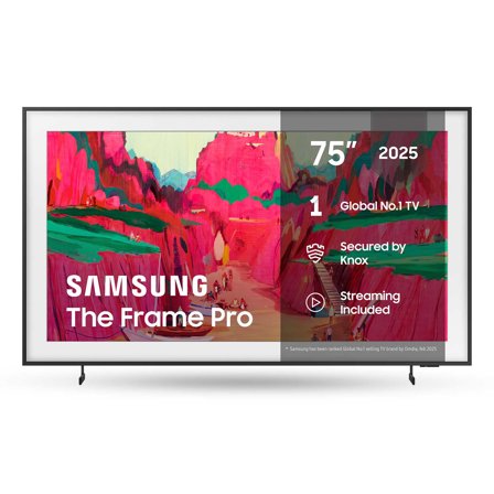 Samsung The Frame Pro Neo QLED-TV - SAMTQ75LS03FW - Svart