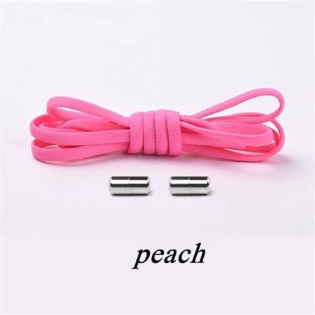 No Tie Skosnören Sneakers Skosnören PEACH