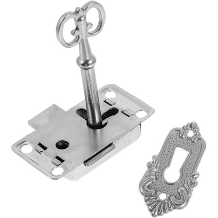 2 sæt Ant Lock Kontorbord Dekorationer Vintage Skuffe Ant Skuffelåse Vintage GUE