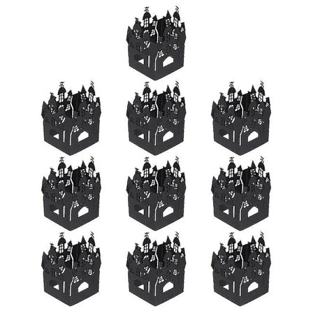 20 stk. lysmanchetter til Halloween-dekorationer