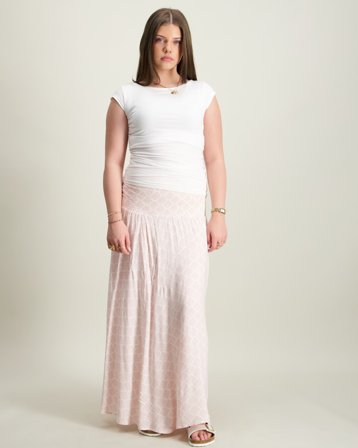 LMTD NLFZANDY MAXI SKIRT Hvid Nederdele Pige - Kids Brand Store