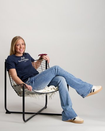 Peak Performance Jr Original Tee Blau T-Shirts Mädchen - Kids Brand Store