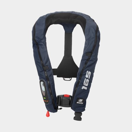 Gilet de sauvetage gonflable Baltic Legend 165N, automatique, bleu marine + cartouche de CO2 33 grammes, 40 - 120 kg