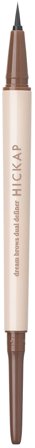 HICKAP Dream Brows Dual Definer Medium Brown, Makeup, Øjenbryn, Øjenbrynsblyanter