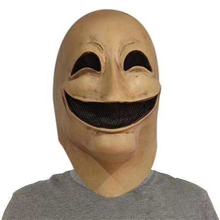 Halloween Jul Smil Djevel Latex Maske Maskerade Halloween Karneval Realistisk Voksen Hovedmaske Fest Fancy Dress Up Kostyme Cosplay Rekvisitter