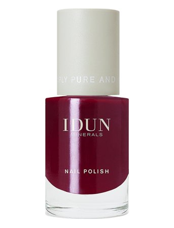 IDUN Minerals Nail Polish Jaspis - Red - 11ML