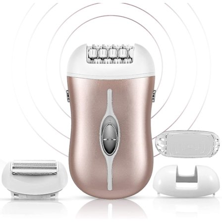 Epilator For Women - 2 In 1 Hair Removal Epilator Electric Lady Shaver For Bikini, Leg, Arm, Underarm, Chin, Rechargeabl