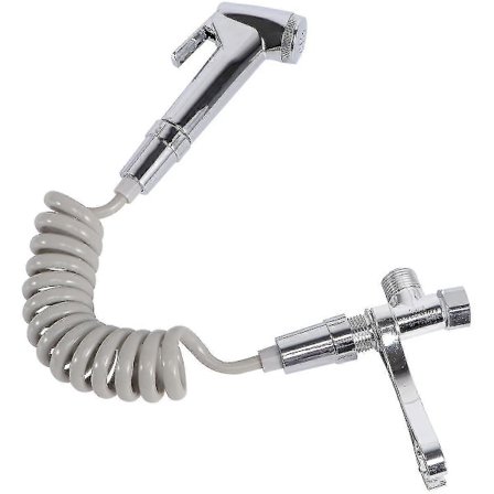 1 stk. ABS Plastik Kvinde Bidet Trykforøgende Vaske Toilet Brusehoved Håndholdt Plastik Sprayhoved Elektropletterede Plastik Bideter Til Hjemmebrug