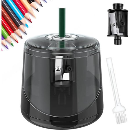 Elektrisk Blyantspidser, Blyantspidser med Reservoir Udskiftning