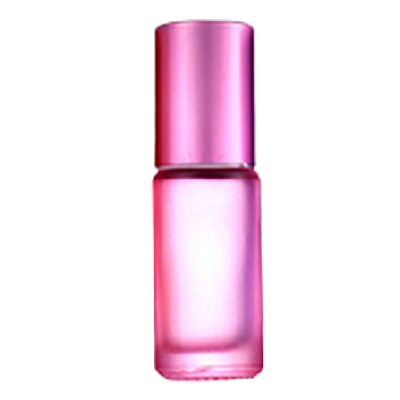 5/10 ml farvede glasrulleflasker lækagesikre æteriske oliebeholdere bærbar roll-on-applikator til aromaterapi
