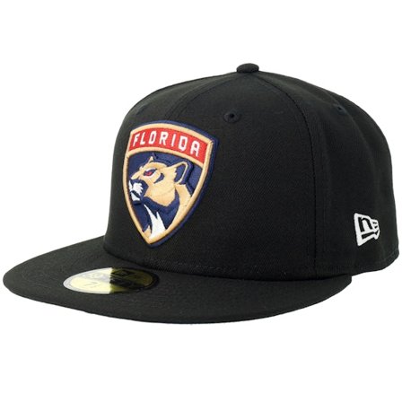 New Era - Negro fitted Gorra - Florida Panthers 59FIFTY Black/White Fitted @ Hatstore