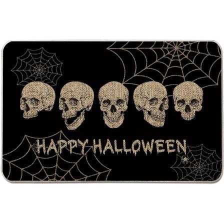 Halloween-kallokuvioinen ovi- ja eteisenmatto (40*60 cm) Luuranko Halloween-matot Maalaistalon sisustus Koti Keittiön etuoven lattia