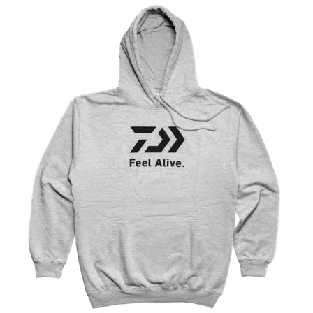 Daiwa D-Ve Feel Alive Hoodie Grey - XXL