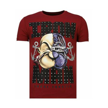 Local Fanatic - T-shirts - Röd - Herr - Storlek: S, Herr, Storlek: S
