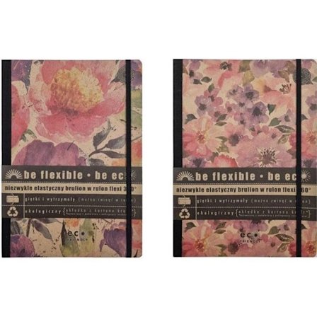 Anteckningsblock - loggbok Ziemia obiecana Calandre Flexi Passion Block B5/96K Land of Promise (10 stycken)