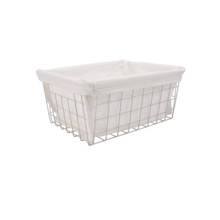 Trådkurv med 1 pakke trådkurve til opbevaring, kurv-organiseringsopbevaringsbeholder til køkkenskab